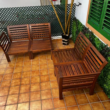 Casa Alba In Centric Area At Caleta De Fuste With Air Conditioner *