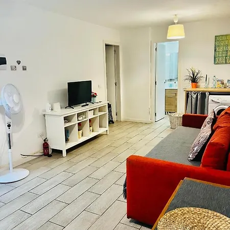 Casa Alba In Centric Area At Caleta De Fuste With Air Conditioner * Caleta De Fuste